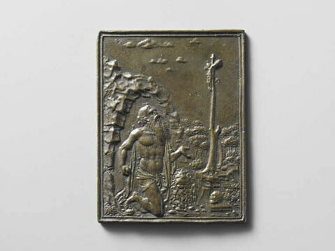 Plaquette : saint Jérome