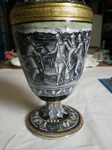 Vase : Abraham et Melchisédech, image 7/17