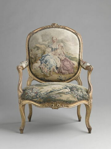 Fauteuil à la reine, d'un ensemble de six (avec le OA 9411 C, OA 9411 D, OA 9411 E, OA 9411 F, OA 9411 G)