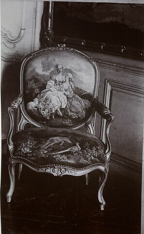 Fauteuil à la reine, d'un ensemble de six (avec le OA 9411 C, OA 9411 D, OA 9411 E, OA 9411 F, OA 9411 G), image 4/6