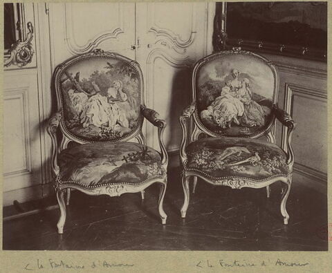 Fauteuil à la reine, d'un ensemble de six (avec le OA 9411 C, OA 9411 D, OA 9411 E, OA 9411 F, OA 9411 G), image 5/6