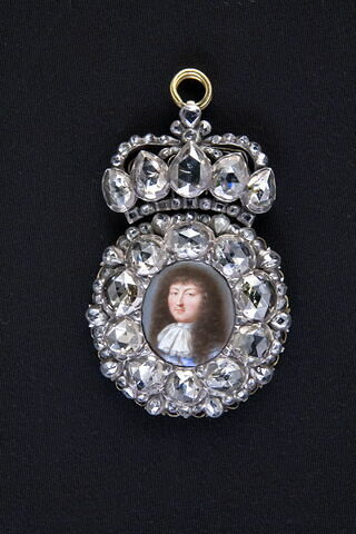 Boîte à portrait de Louis XIV