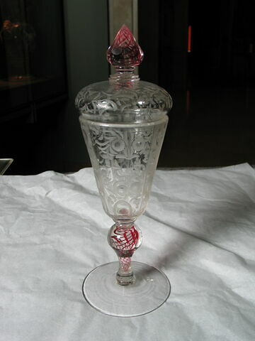 Verre de Bohême couvert, image 3/5