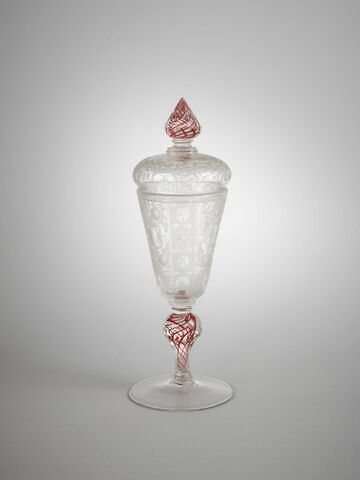 Verre de Bohême couvert, image 2/5