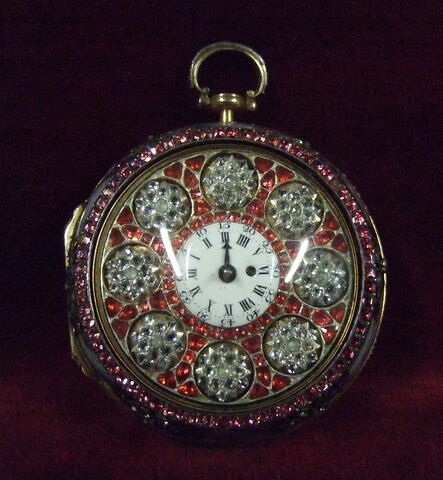 Montre ronde à double boîtier, image 2/3