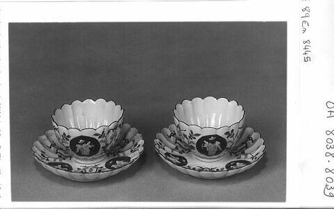 Tasse et soucoupe, d'une paire (OA 8039), image 6/8