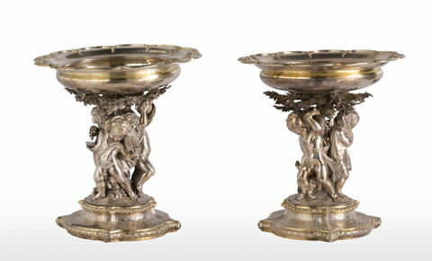 Coupe d'un ensemble de quatre (OA 12519 1 à OA 12519 4) du surtout de table du duc de Luynes (1802-1867), image 13/18