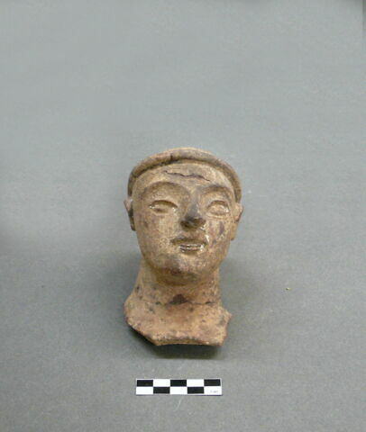 figurine ; fragment ; tête