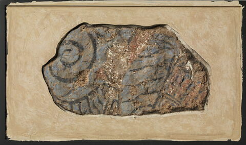 peinture murale ; fragment, image 2/2