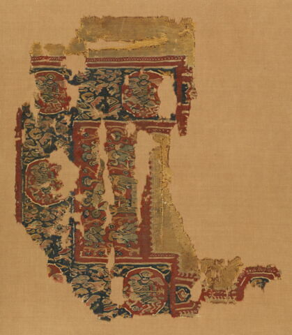 tunique ; plastron de tunique ; clavus ; fragment