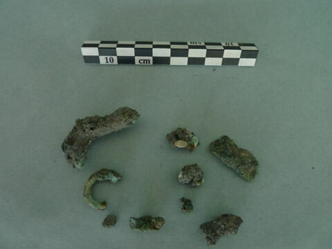 anneau, fragment ; nodule