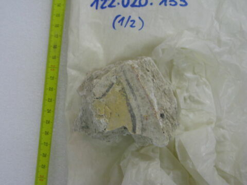 enduit peint, fragment, image 3/5