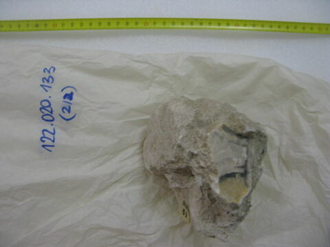 enduit peint, fragment, image 4/5