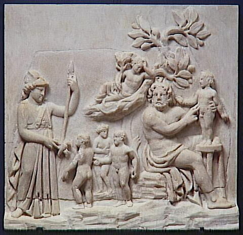 relief  ; sarcophage