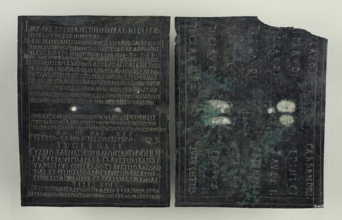 inscription ; feuillet de diptyque, image 2/5