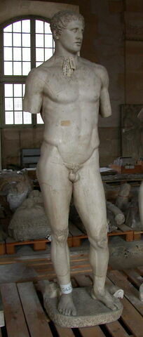 Tirage d’une statue masculine