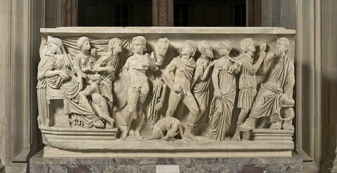 Sarcophage de  Phèdre et d' Hippolyte