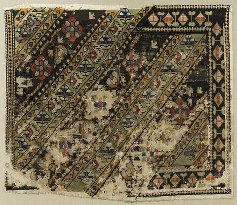 Fragment de pantalon de femme (shalvar)