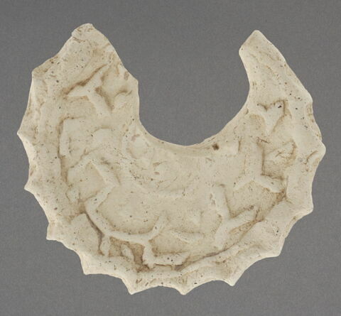 Fragment de disque dentelé