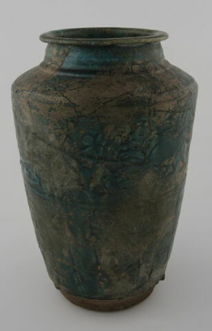 Vase bleu turquoise