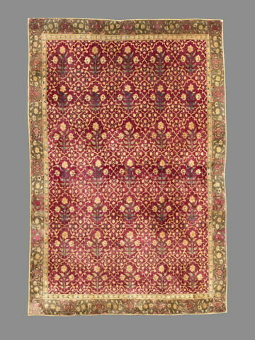 Tapis à treillis floral, image 4/4