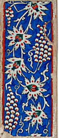 Bordure à décor de pampres, image 2/2