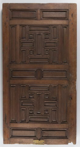 Partie de panneau de porte