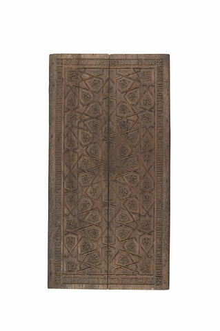 Vantail de porte de sacristie faisant partie d'une paire, image 3/4