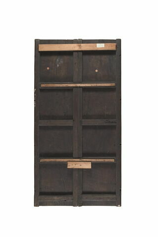 Vantail de porte de sacristie faisant partie d'une paire, image 4/4