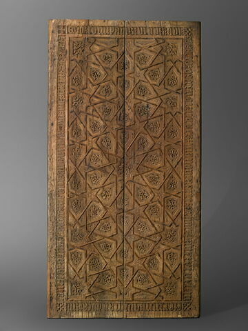 Vantail de porte de sacristie faisant partie d'une paire, image 2/4