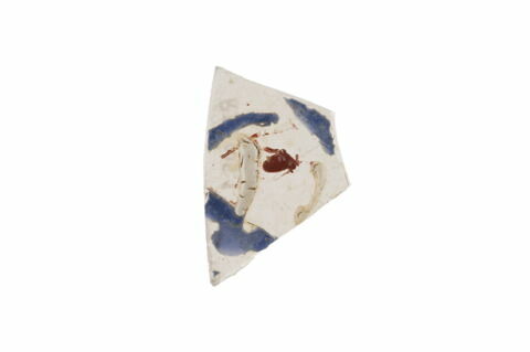 Fragment d'objet en verre