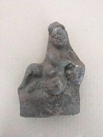 figurine d'Harpocrate au pot