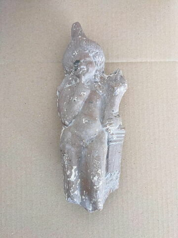 figurine d'Harpocrate à la corne d'abondance