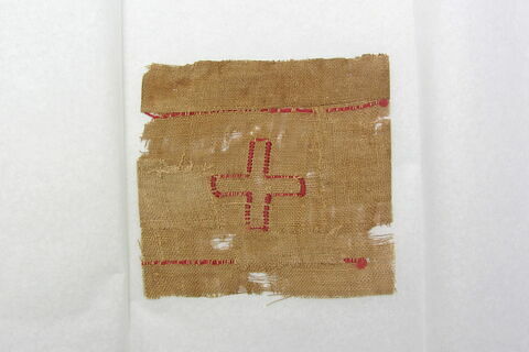 décor de textile ; fragment, image 2/2