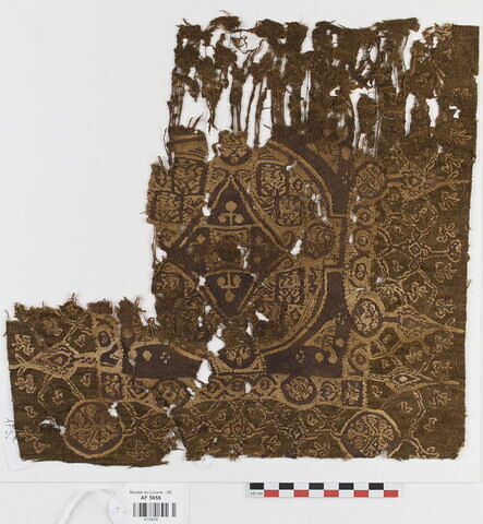 décor de textile ; fragments