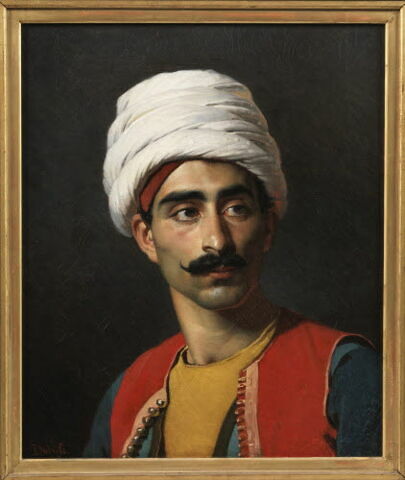 Portrait présumé de Hassan, gardien de la girafe de Charles X, image 3/4