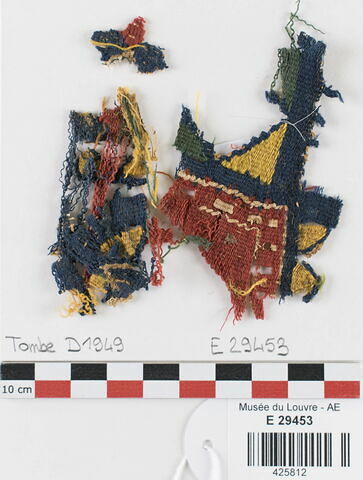 décor de textile ; fragments