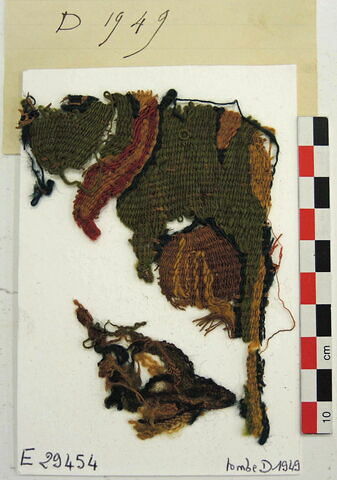 décor de textile ; fragments, image 2/2