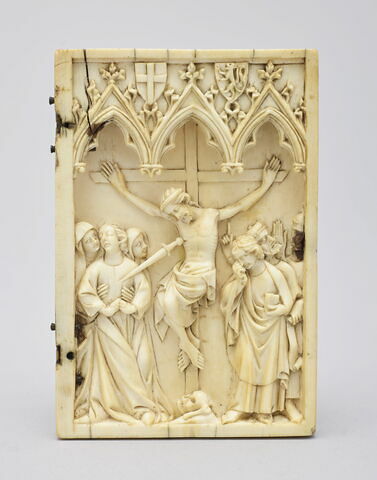 Feuillet droit de diptyque : Crucifixion