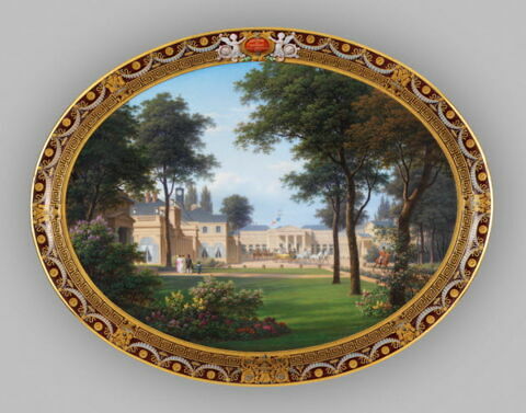 Plateau du déjeuner des Portraits de la famille royale et des Vues de Neuilly, image 4/4