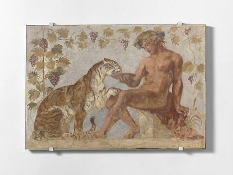 Bacchus et un tigre