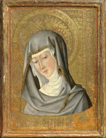 Vierge en buste (dite véronique de la Vierge) et Sainte Face, image 2/5