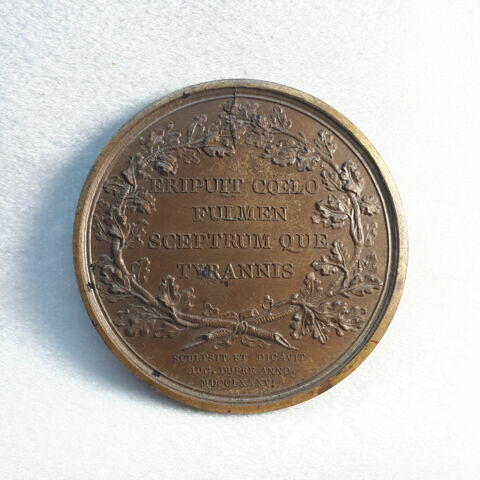 Benjamin Franklin par Dupré, 1786, image 2/2