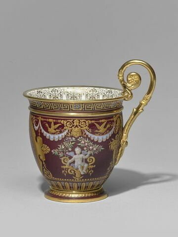 Tasse du déjeuner des Portraits de la famille royale et des Vues de Neuilly : Clémentine d’Orléans (1817-1907), image 10/11