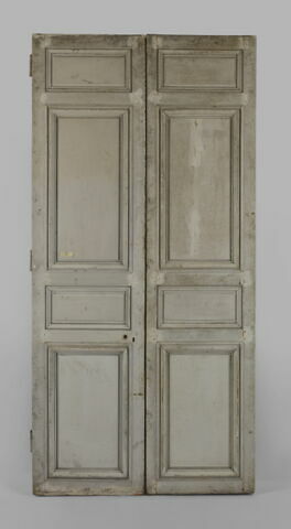 Vantail gauche et vantail droit d'une double porte provenant de l'hôtel d'Orrouer, image 3/7