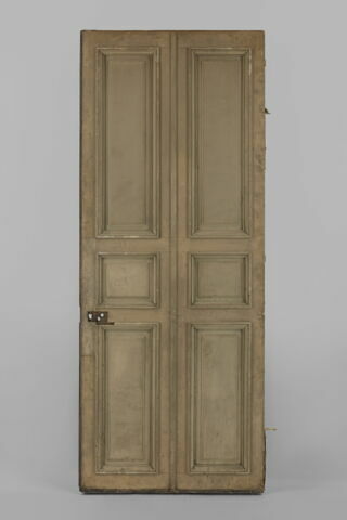 Vantail de porte provenant de l'hôtel d'Orrouer