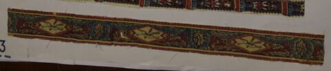 Fragment de bordure polychrome