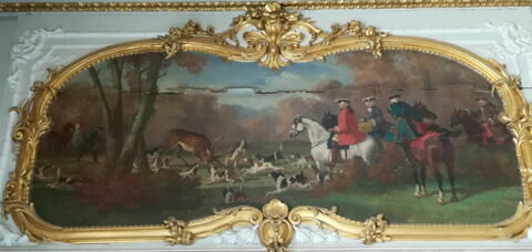 Une Chasse à courre sous Louis XV. L'hallali du cerf.