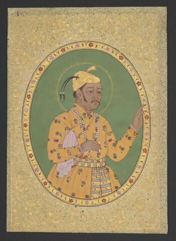 Portrait de l'empereur Akbar