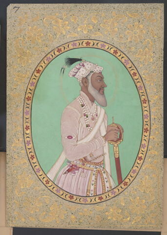 Portrait d'Aurangzeb Alamgir